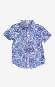 Appaman Day Party Shirt in Blue Palms