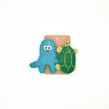 Finger Puppet - Octopus & Turtle Set