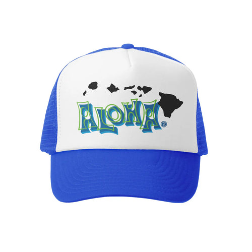 Retro Aloha Trucker Hat