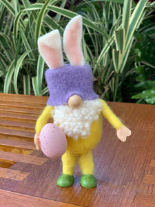 Easter Bunny Ear Gnomes 6.5" tall