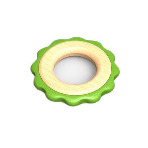 Green Ring - Clutching and Teething Toy