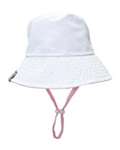 Large (4yrs-8/10yrs) REVERSIBLE Suns Out Bucket Hat in Fairy Tale Pink