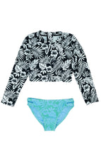 Waves 4 Days Long Sleeve Rashkini in Cockatoo