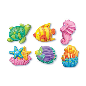 4M Mould & Paint Sealife, Plaster Fridge Magnets and Pins