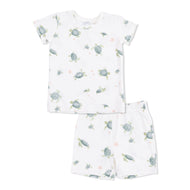 Sea Turtles Short Sleeve Lounge Wear Pajama Set