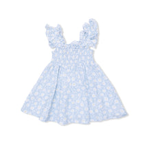 Western Daisies Organic Cotton Muslin Smocked Sundress