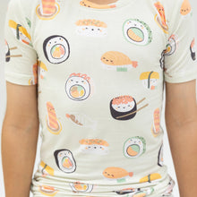 Sushi Green Short Sleeve Lounge Wear Pajama Set