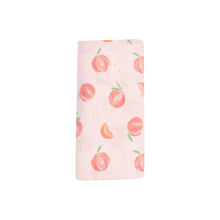 Sweet Peach Organic Cotton Muslin Swaddle Blanket