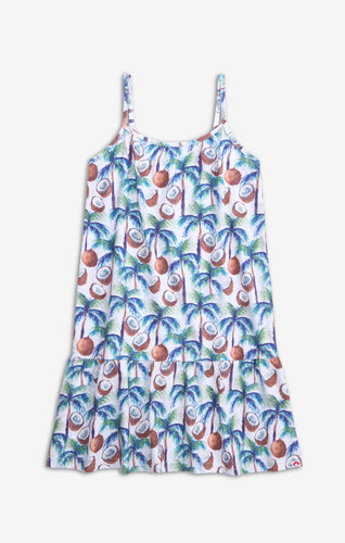 Scarlett Dress in Coconut Palms