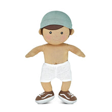 Levi in Sage - 100% GOTS Certified Organic Cotton Doll