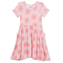 Pocket Dress in Peach Hau