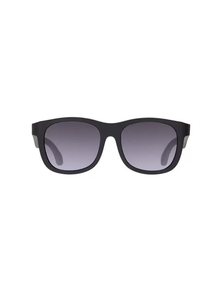 POLARIZED Jet Black with Gradient Lens Kids Sunglasses