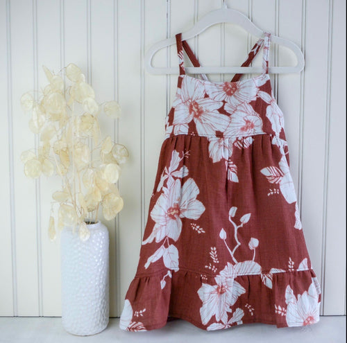 MADE IN HAWAII Dress in Brown Hau