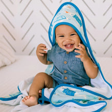 Reef Rascals Hooded Towel and Wash Cloth Set