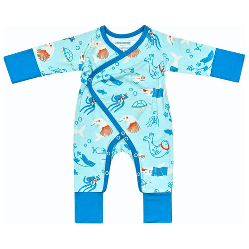 Reef Rascals Newborn Kimono Wrap Coverall