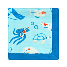 Reef Rascals Soft Bamboo Baby Security Blanket