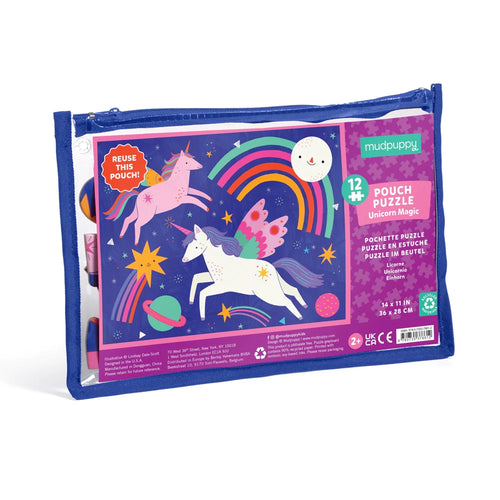 Unicorn Magic - 12 pc Pouch Puzzle