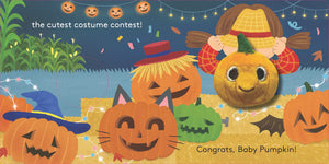 Finger Puppet Board Book - Baby Pumpkin