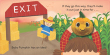 Finger Puppet Board Book - Baby Pumpkin