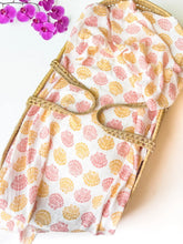 Sea Shell Hawaiian Organic Bamboo + Cotton Muslin Blend Blanket 47"x47"