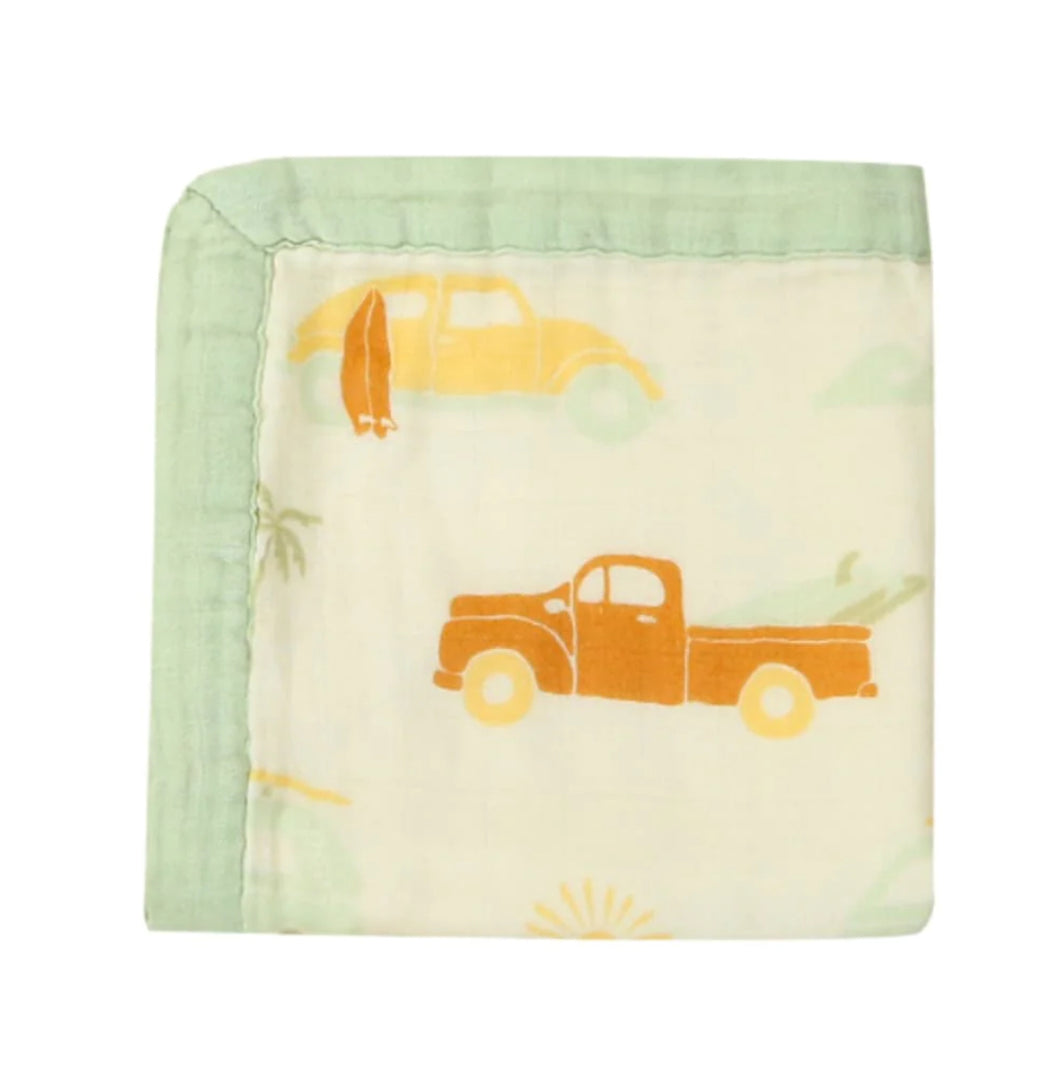 Beach Bound Bamboo Blend Security Blanket