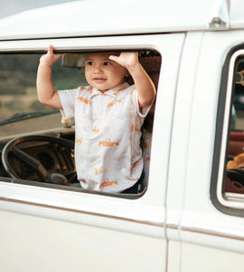 Beach Bound Bamboo Polo Shirt