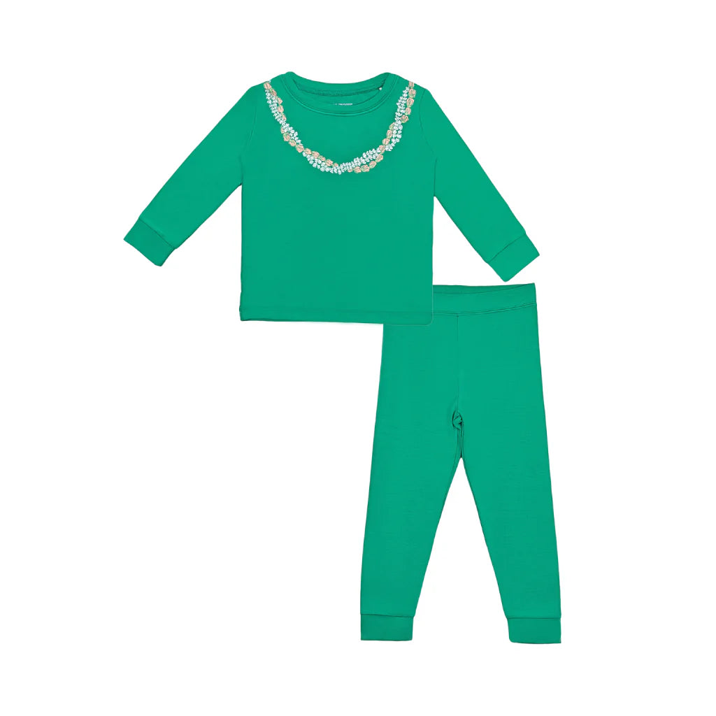 Lei Onaona Long Sleeve Kids Two-Piece Pajama Set