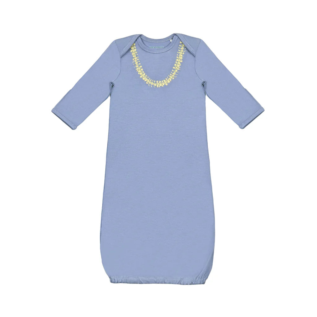 Lei Pua Kenikeni Bamboo Layette Gown