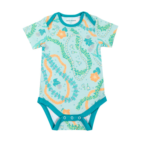Lei Stand Bamboo Onesie
