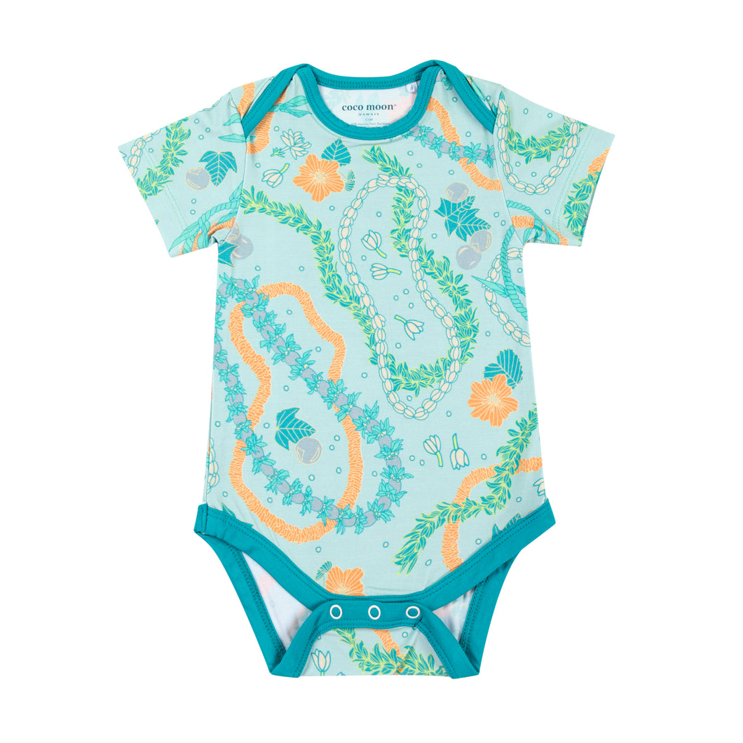 Lei Stand Bamboo Onesie