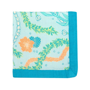 Lei Stand Soft Bamboo Baby Security Blanket