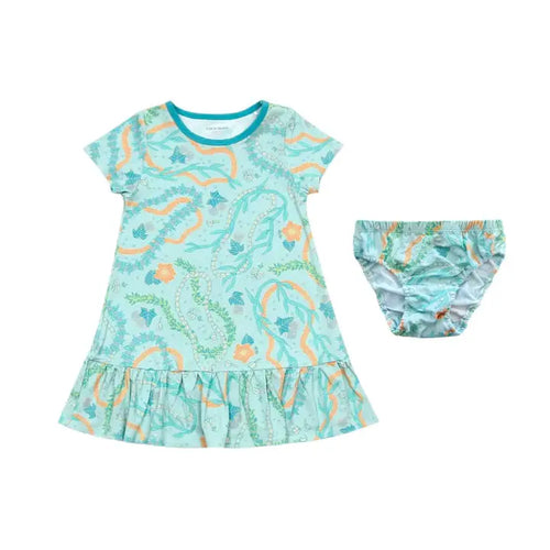 Lei Stand T-Shirt Twirl Dress