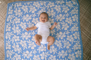 Plumeria Dreams Hawaiian Bamboo and Cotton blend Quilt