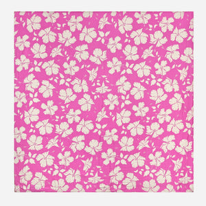Salina Hawaiian Aloha Theme Bamboo Cotton blend Blanket