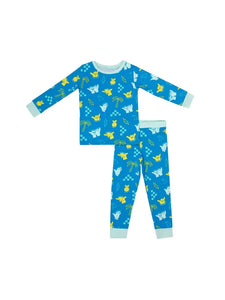 Shaka Code Long Sleeve Kids Two-Piece Pajama Set