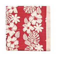 Vintage Aloha Hawaiian Bamboo and Cotton blend Quilt