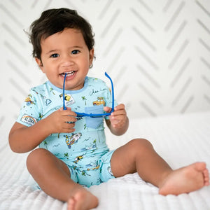 We Go Holoholo Baby Shortie Romper