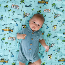 We Go Holoholo Hawaiian Bamboo and Cotton blend Quilt