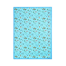 We Go Holoholo Hawaiian Bamboo and Cotton blend Throw Blanket