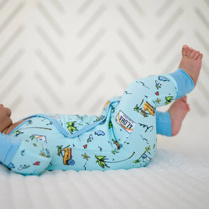 We Go Holoholo Newborn Kimono Wrap Coverall