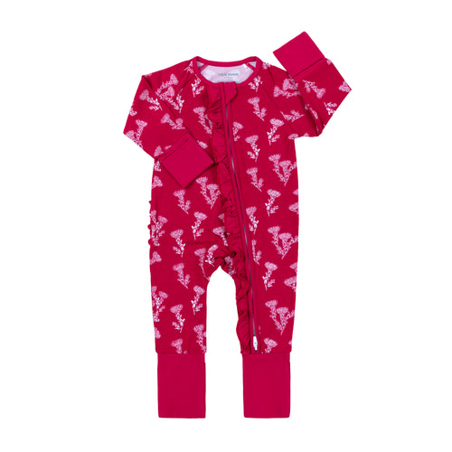 ʻŌhiʻa Lehua Bamboo Ruffle Coverall