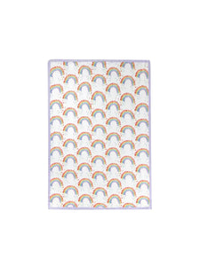Flower Shower Bamboo and Cotton blend Throw Blanket