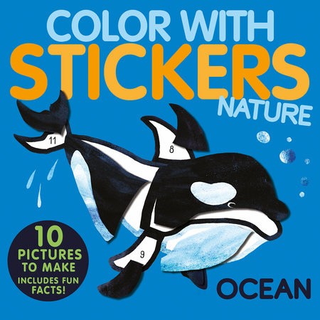 Color with Stickers - Nature Ocean
