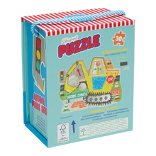 Construction 30pc Shaped Jigsaw in Reusable Box
