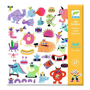 Monster Theme Stickers