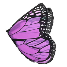 Purple Monarch Butterfly Fantasy Wings with Glitter