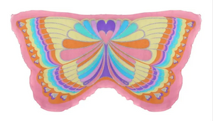 Pink Rainbow Butterfly Wings