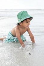 Reversible Bucket Hat - Save the Sea Turtles and Lucky Green