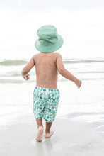 Reversible Bucket Hat - Save the Sea Turtles and Lucky Green