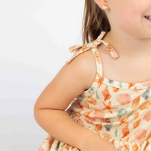Sandy Seashells Beachy Kids Bamboo Sundress